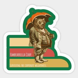 Corporate Bear Sticker